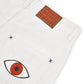 Pantaloni denim a pieghe Hope Heals