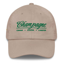 Cappellino da baseball Champagne con ricamo