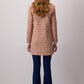 Blazer midi in tweed
