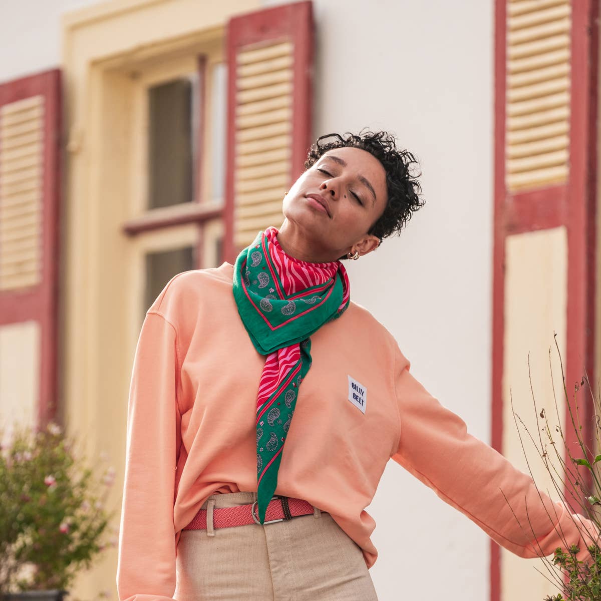 Foulard Lola in cotone biologico GOTS