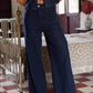 Jeans Basile a gamba larga a vita alta
