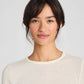 Maglia Thyra in lana bianco sporco