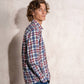 Camicia uomo a quadri in cotone misto