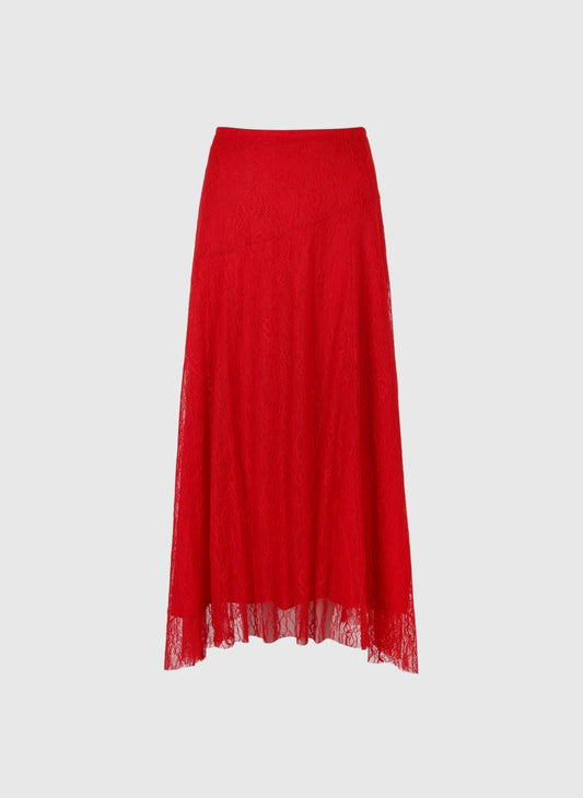 Gonna midi rossa Juney