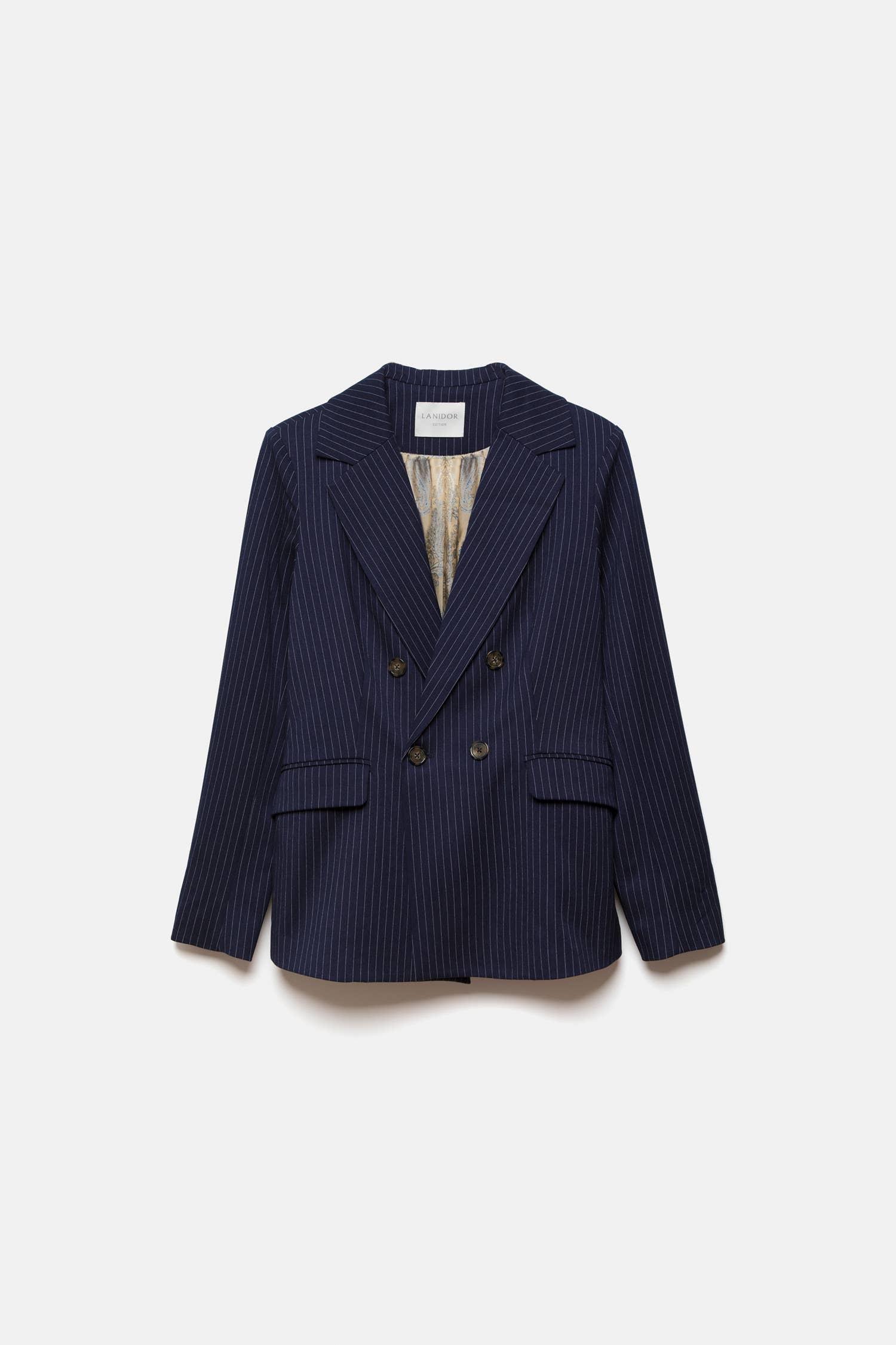 Blazer doppiopetto gessato