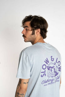 T-shirt Slow & Low in cotone organico