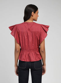 Blusa SaleK color ciliegia