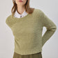 Maglione corto in maglia morbida