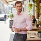 Camicia rosa comfort fit con collo francese