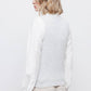 Gilet in Maglia Strutturata con Scollo a V