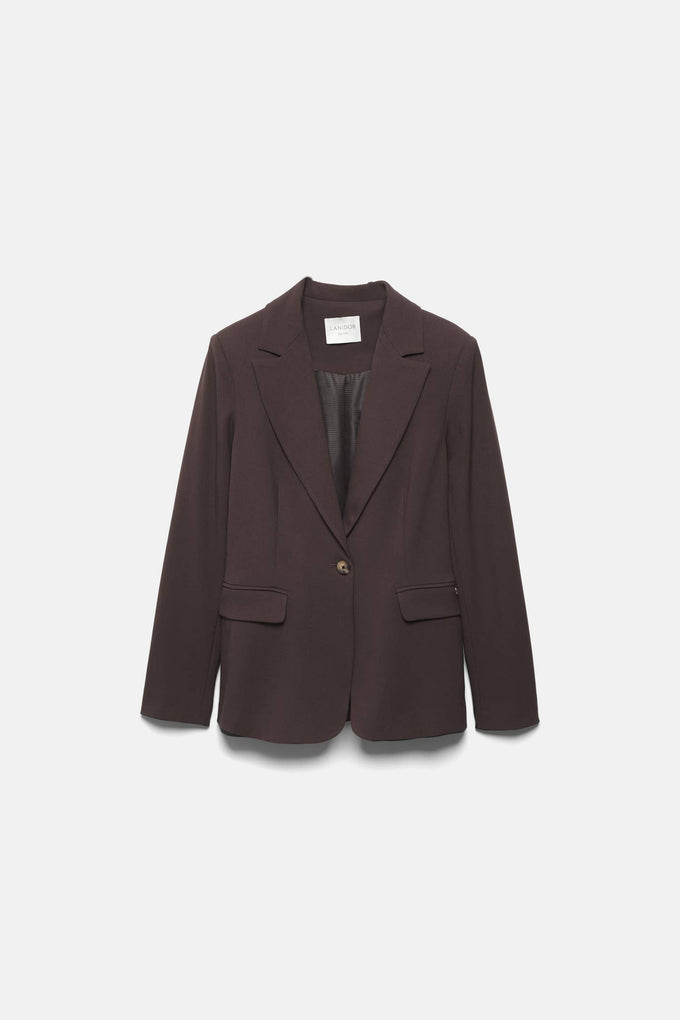 Blazer monopetto essenziale