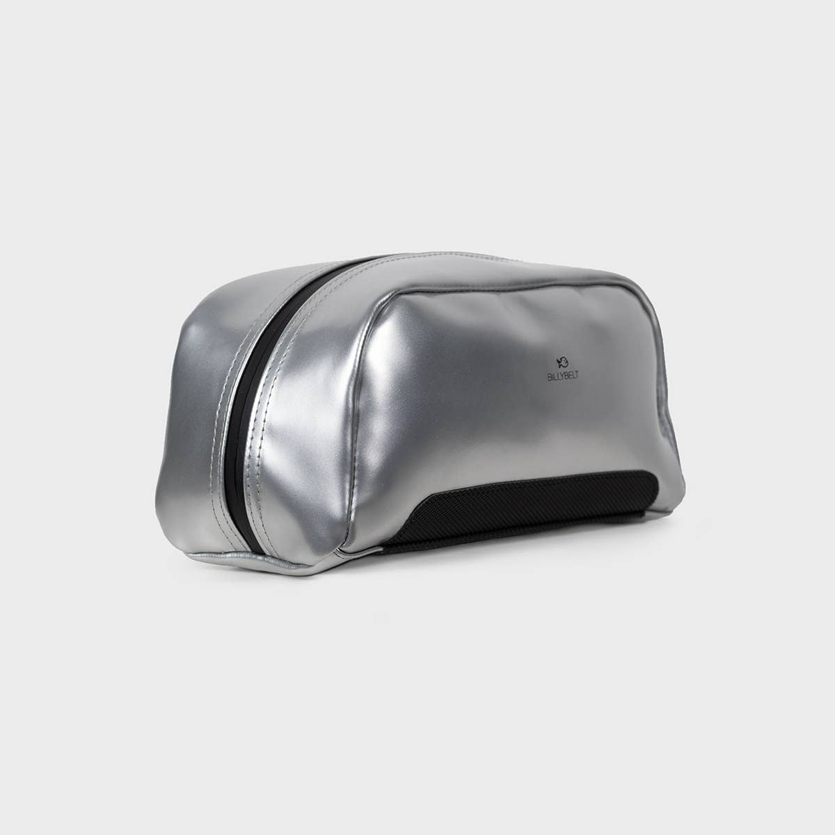Borsa da toilette compatta argento