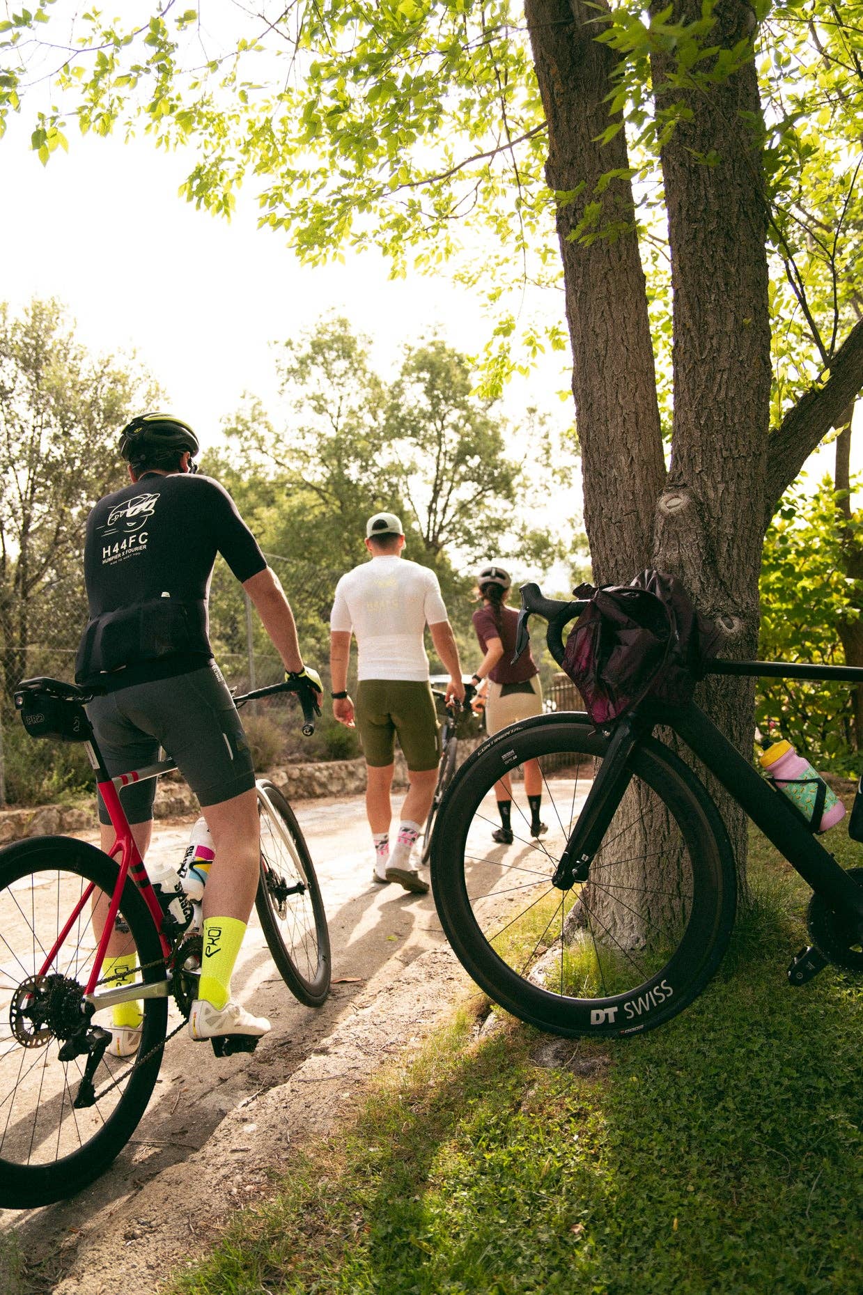 Maglia ciclismo bianca Series 3