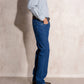 Jeans uomo slim in denim 100% cotone
