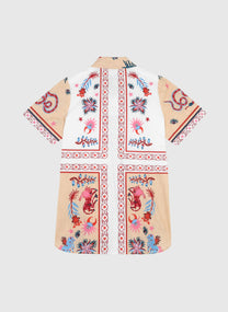 Camicia Lovegood color pesca