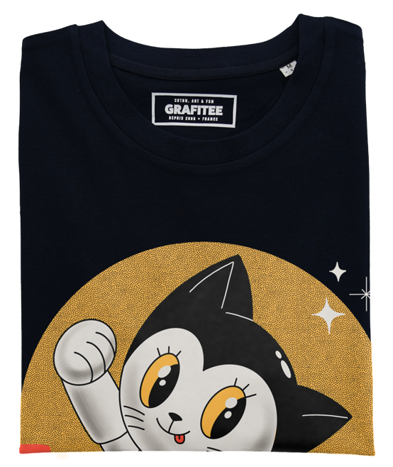 T-shirt unisex Astro Cat con grafica manga