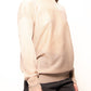 Maxi pullover glitterato con scollo a barca in maglia 3D