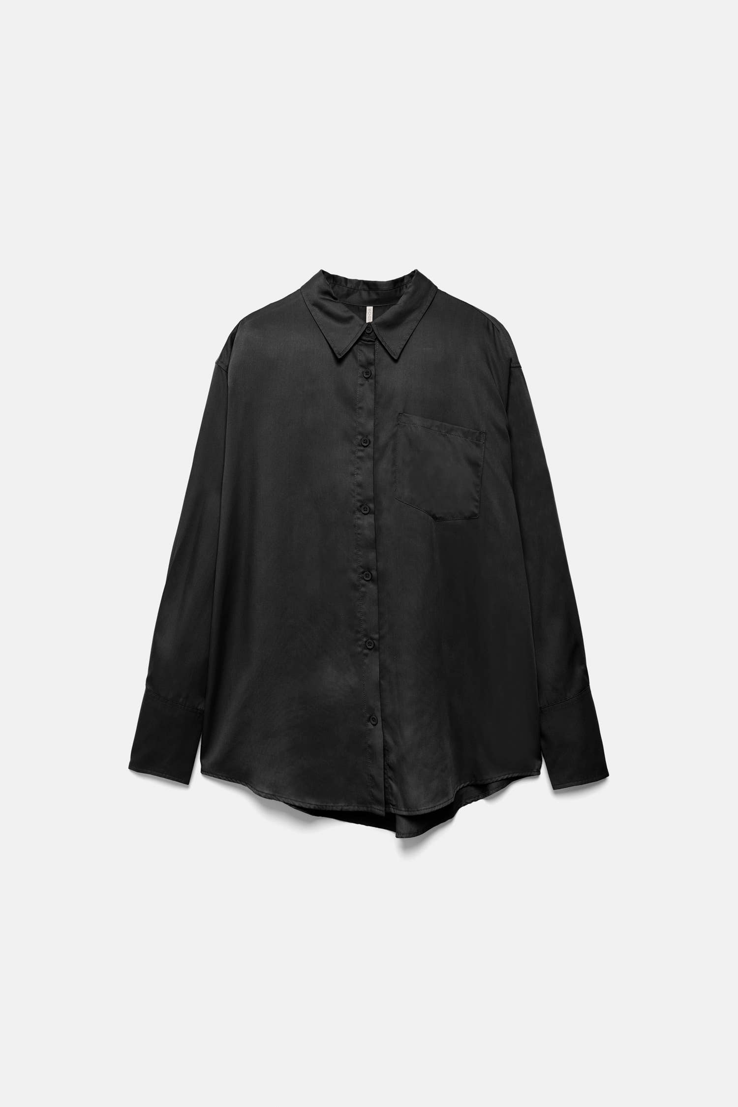 Camicia oversize con taschino