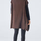 Gilet in maglia con tasche