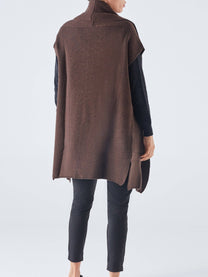 Gilet in maglia con tasche