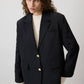 Blazer in tessuto paracadute