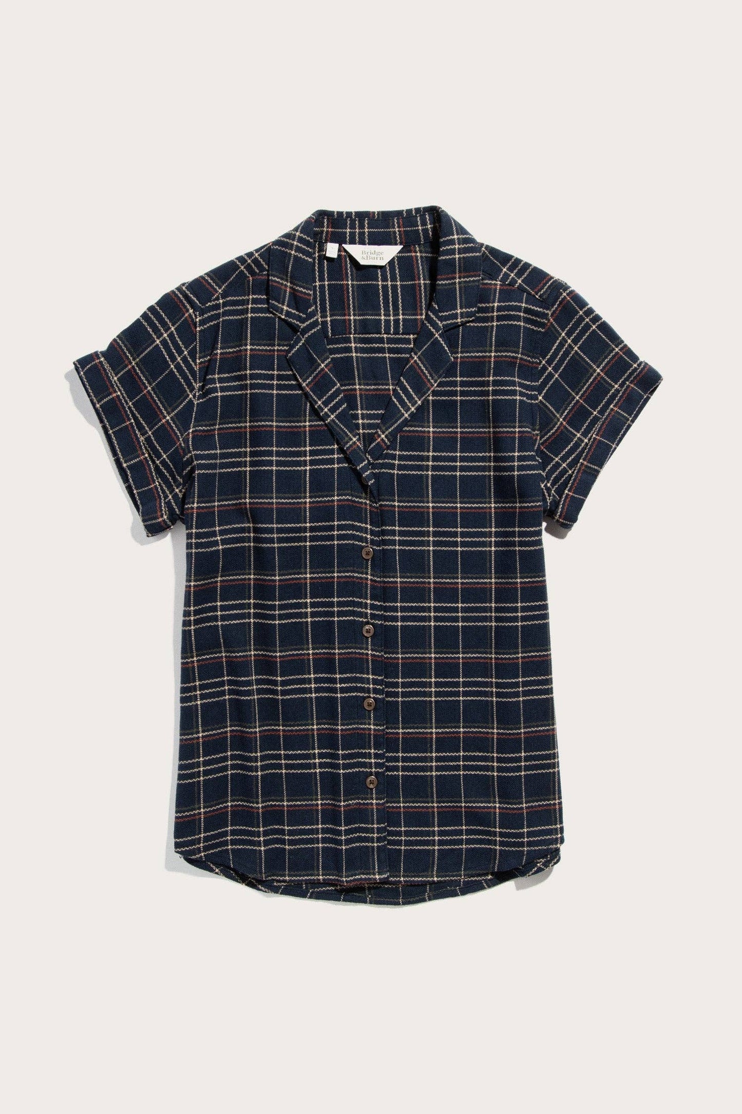 Camicia Innes a quadri spigati Crepuscolo