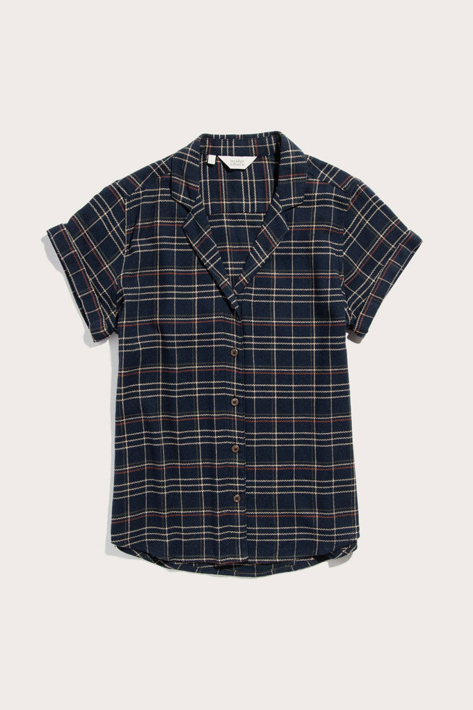 Camicia Innes a quadri spigati Crepuscolo