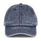 Cappellino vintage minimal in twill di cotone