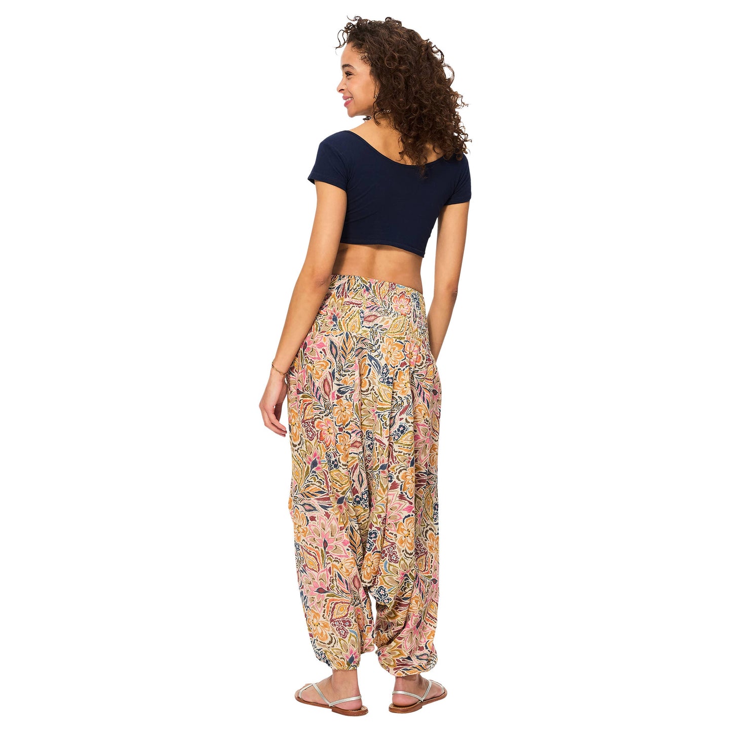 Pantaloni sarouel harem estivi 3 in 1