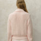 Giacca cardigan in maglia con colletto e bottoni