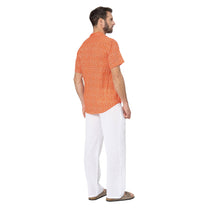 Camicia estiva a manica corta in voile di cotone