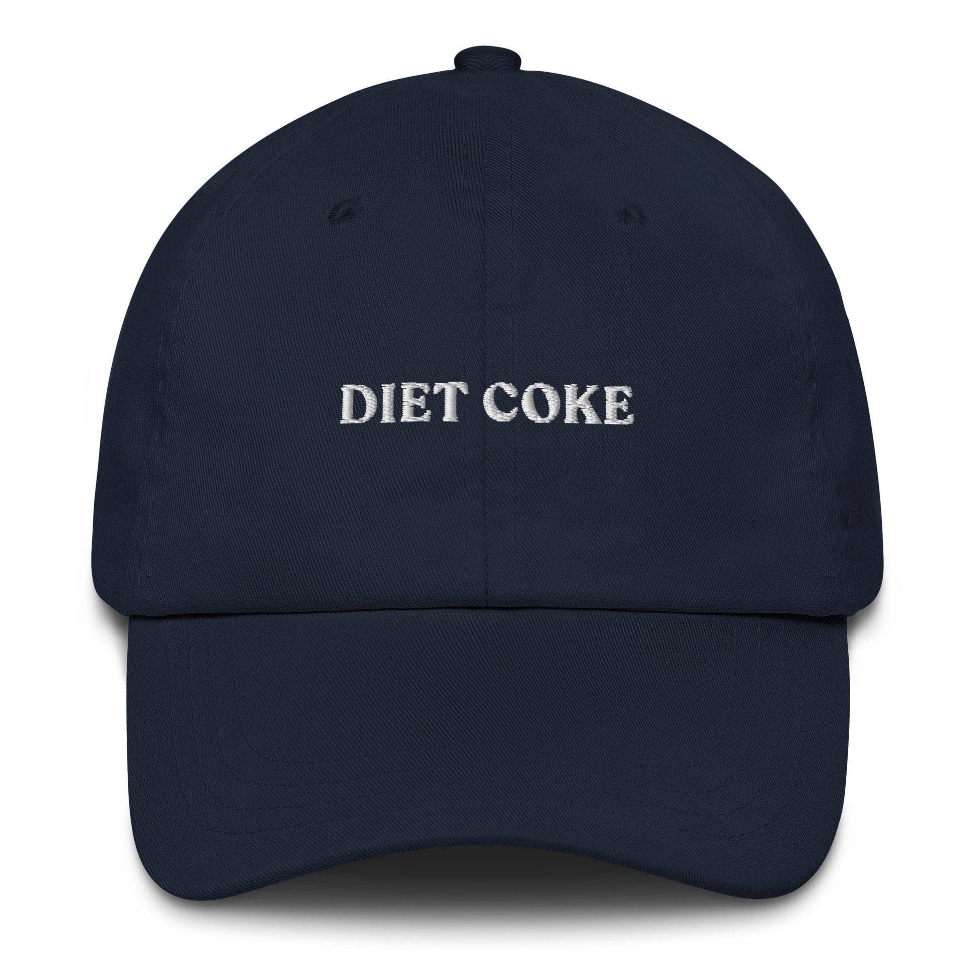 Cappellino da baseball ricamato Diet Coke