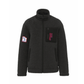 Giacca in pile sherpa nera Gstaad