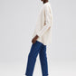 Tunica in maglia oversize con spalle scese