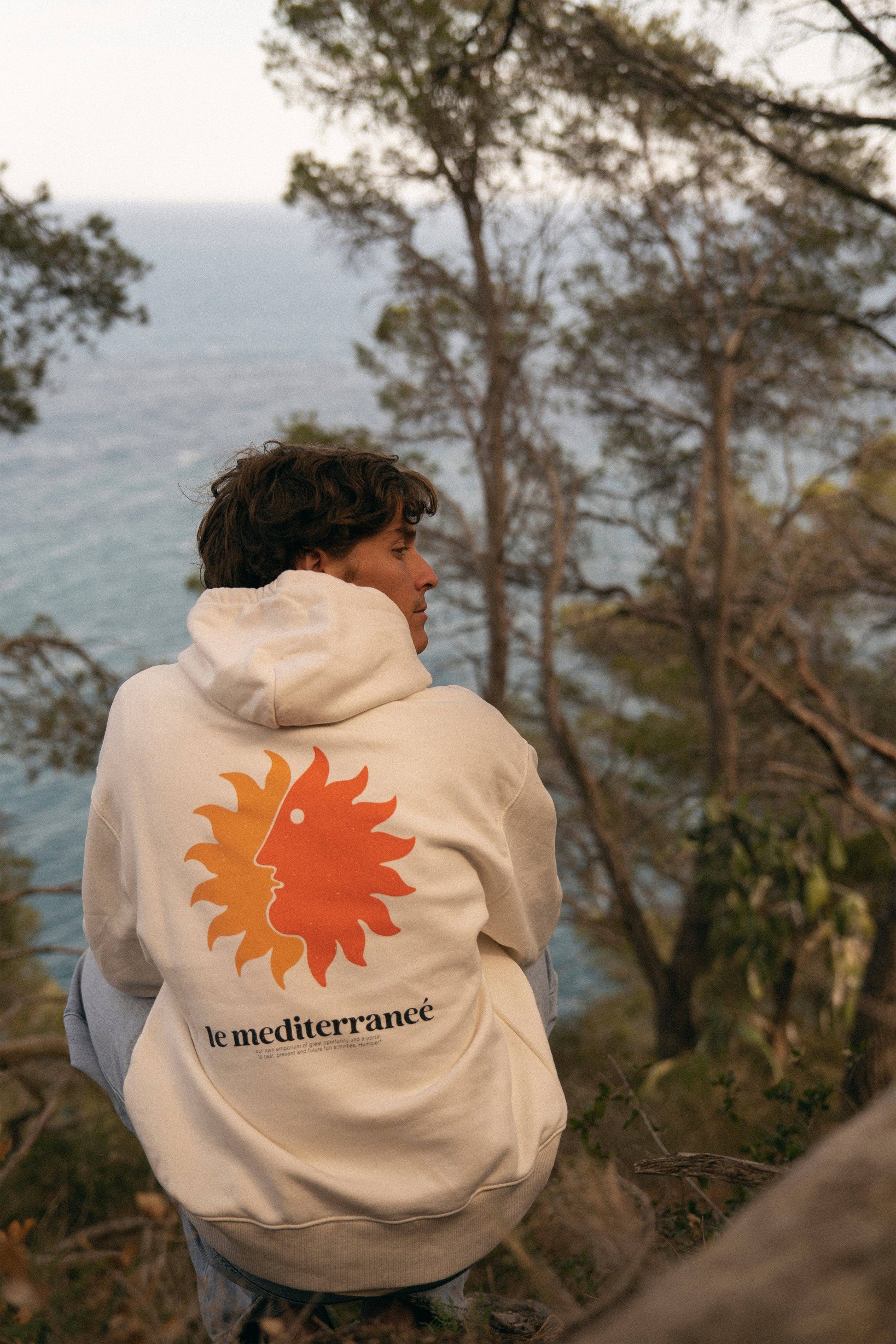 Felpa con cappuccio Le Mediterraneé