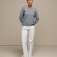 Maglione in maglia donna con taschino applicato