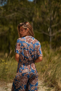 T-shirt donna a scollo V in maglia fredda