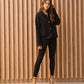 Pantaloni push-up in twill elasticizzato