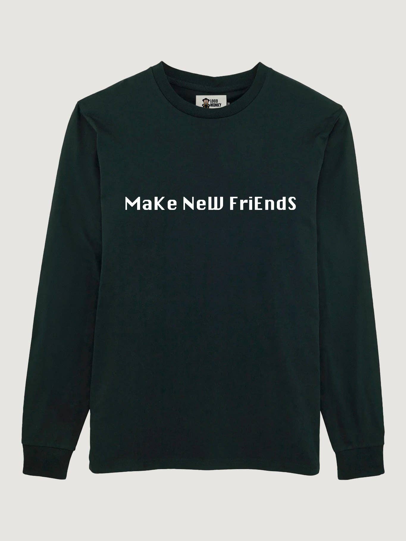 T-shirt a maniche lunghe Squid Sandwich nera