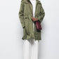 Parka semplice con cappuccio