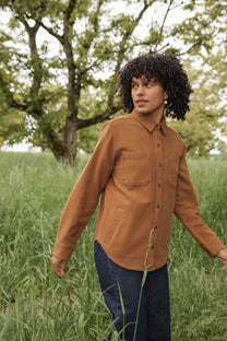 Camicione Dawson color cammello