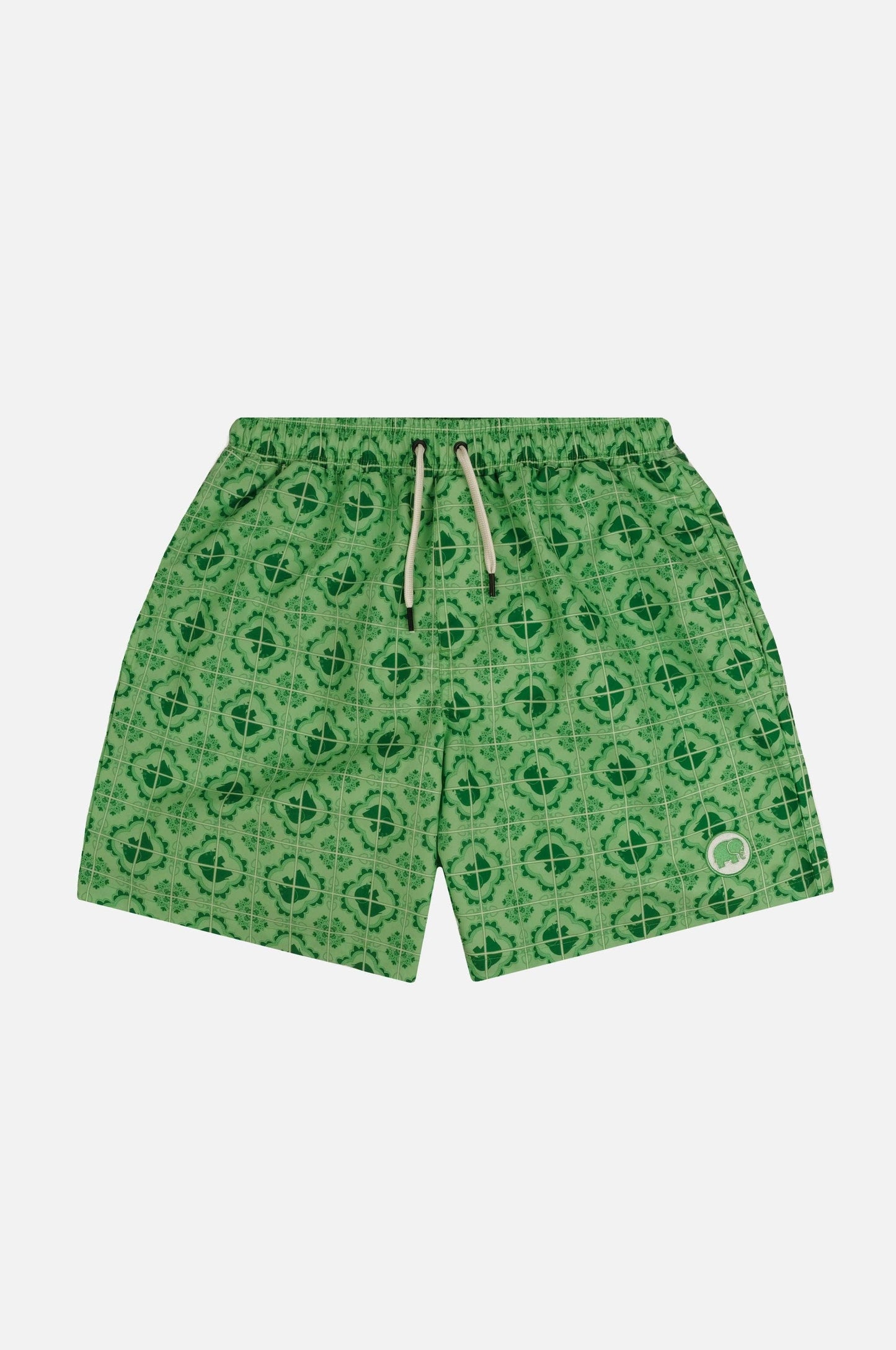 Costume da bagno Tiles in SEAQUAL® YARN verde acqua