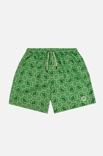 Costume da bagno Tiles in SEAQUAL® YARN verde acqua