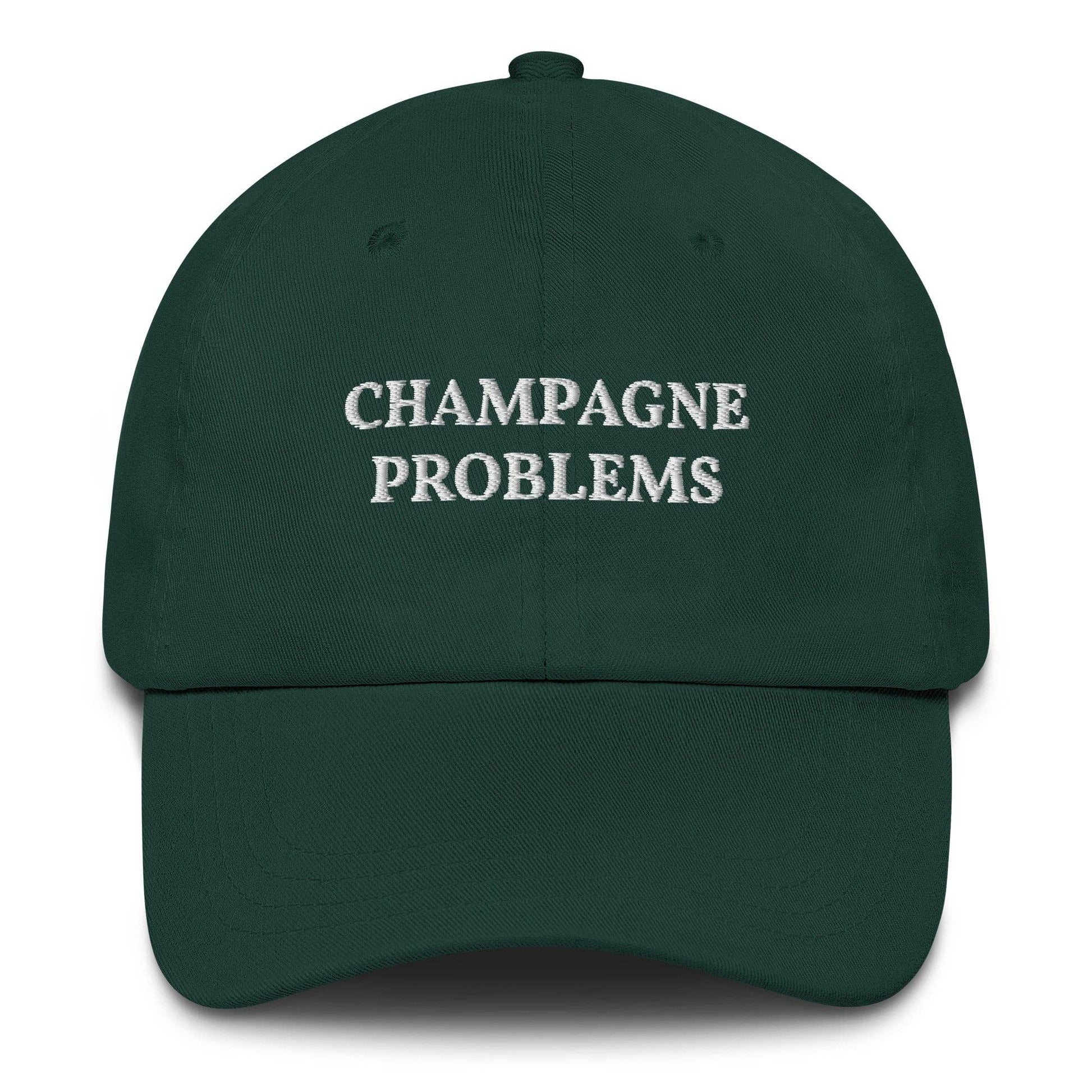 Cappellino da baseball ricamato Champagne Problems