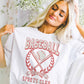 T-shirt grafica Baseball Sports Club taglie curvy