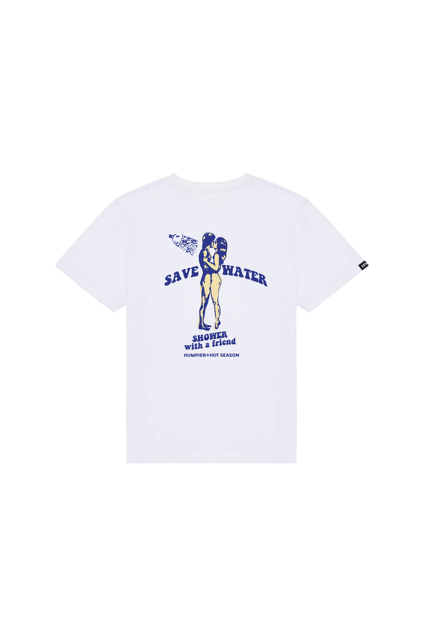 T-shirt Save Water in cotone organico