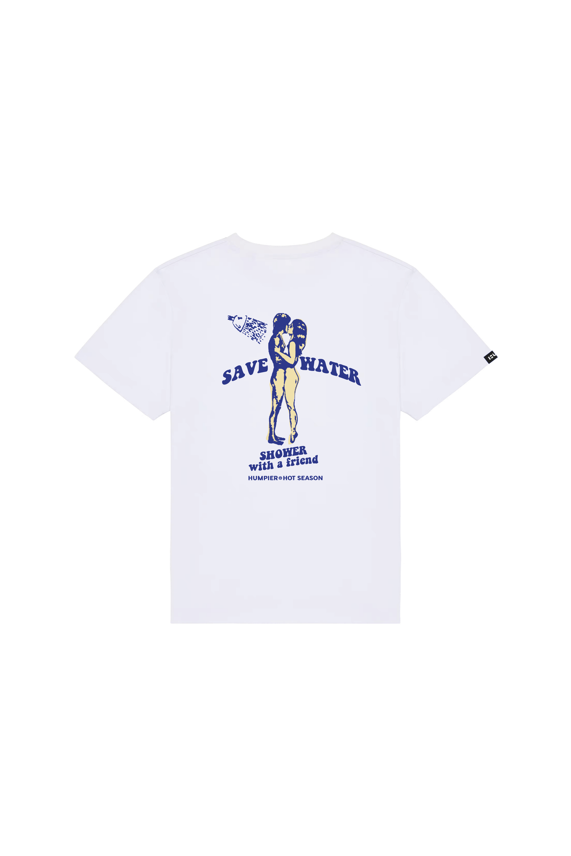 T-shirt Save Water in cotone organico