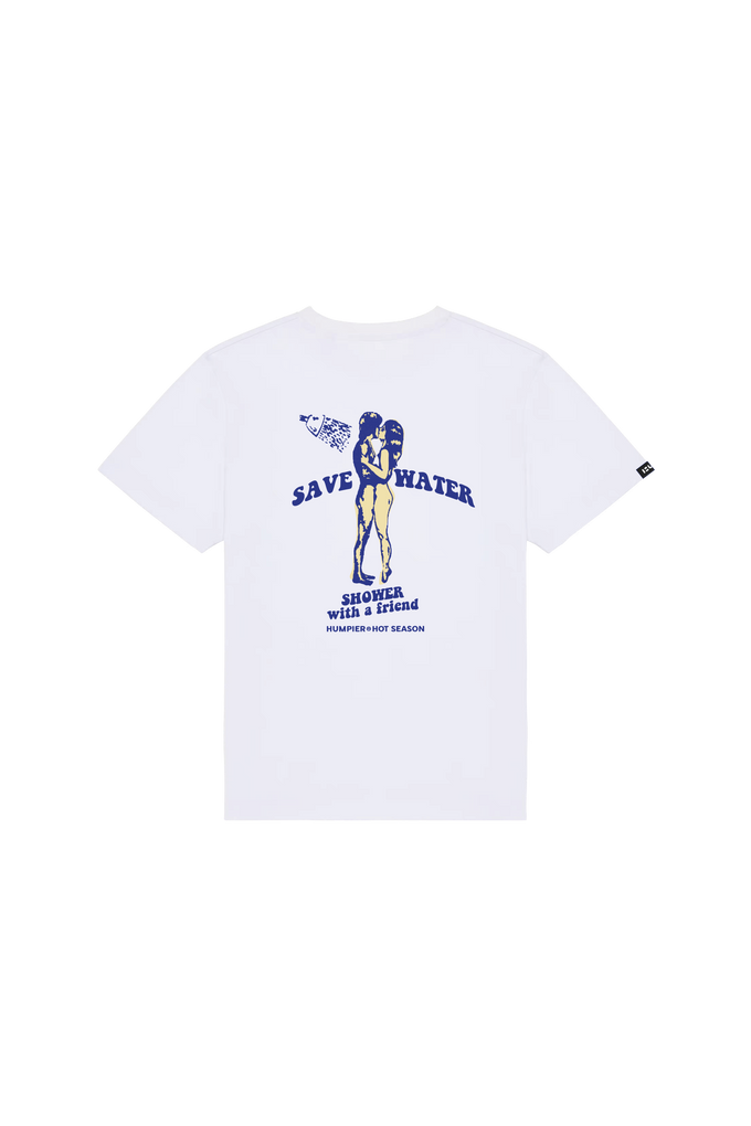 T-shirt Save Water in cotone organico