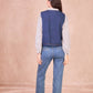 Gilet denim in cotone Imané
