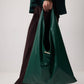 Borsa shopper oversize in ecopelle verde